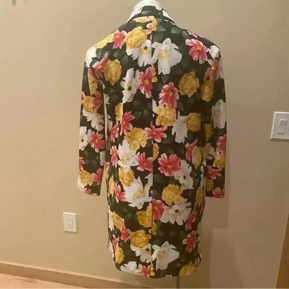 T Tahari Floral Blazer Jacket NWT - Picture 3 of 9
